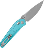 Bestech Knives Mothus Bar Lock Light Blue G10 Folding 14C28N Pocket Knife G67D
