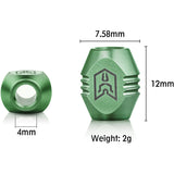 Bestechman Green Titanium Knife Lanyard Bead M18A