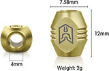 Bestechman Gold Titanium Knife Lanyard Bead M18C