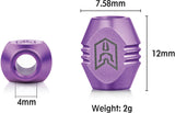 Bestechman Purple Titanium Knife Lanyard Bead M18D