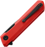 Bestechman Dundee Linerlock Red G10 Folding D2 Steel Pocket Knife KMK01L