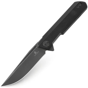 Bestechman Dundee Linerlock Black G10 Folding MagnaCut Pocket Knife MK01T