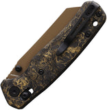 Bestechman Cicada's Wing Crossbar Lock Carbon Fiber Folding Copper MagnaCut Knife MK06T