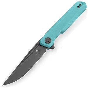 Bestechman Mini Dundee Slip Joint Tiffany Blue G10 Folding D2 Steel Pocket Knife MK08E