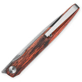 Bestechman Lanza Linerlock Rosewood Folding Damascus Pocket Knife MK14D3