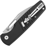 Bestechman Vector Button Lock Black Aluminum Folding D2 Steel Pocket Knife MK15A