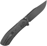 Bestech Knives Vestige Framelock Titanium & Carbon Fiber Folding MagnaCut Knife 2411D