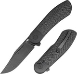 Bestech Knives Vestige Framelock Titanium & Carbon Fiber Folding MagnaCut Knife 2411D