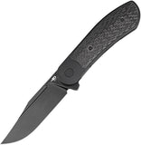 Bestech Knives Vestige Framelock Titanium & Carbon Fiber Folding MagnaCut Knife 2411D