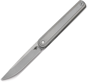 Bestech Knives Ink Linerlock Gray Titanium Folding MagnaCut Pocket Knife T2502A