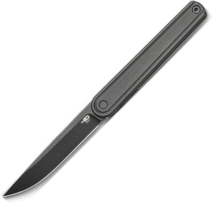Bestech Knives Ink Linerlock Black Titanium Folding MagnaCut Pocket Knife T2502D