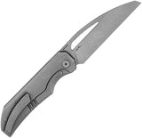 Bestech Knives Taipan Framelock Gray Titanium Folding MagnaCut Pocket Knife T2503F