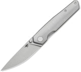 Bestech Knives VK-KUZE Framelock Dark Gray Titanium Folding MagnaCut Knife T2504B