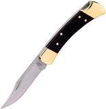 Buck 110 Lockback 60th Anniversary Edition LTE Ebony Wood Folding MagnaCut Pocket Knife 110BRS60TH