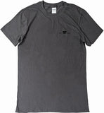 BUCK Knives Black Front Logo Men's Gray Short Sleeve T-Shirt 11269 - 11271