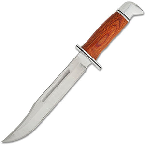 Buck Heritage General Hunting Cocobolo Wood 420HC Stainless Fixed Blade Knife w/ Sheath 120CCS1