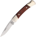 BUCK Knives Prince Lockback Rosewood Handle Folding Stainless Blade Knife 503