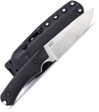 Buck Alpha Guide Elite Black G10 MagnaCut Drop Point Fixed Blade Knife 663BKS