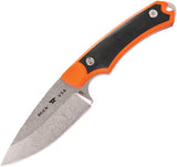 Buck Alpha Hunter Select Orange GFN & Black 420HC Drop Point Fixed Blade Knife 664ORS