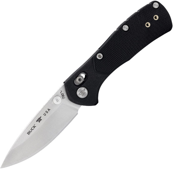 Buck Mini Range Pro Crossbar Lock Black GFN Folding 154CM Pocket Knife 790BKS1