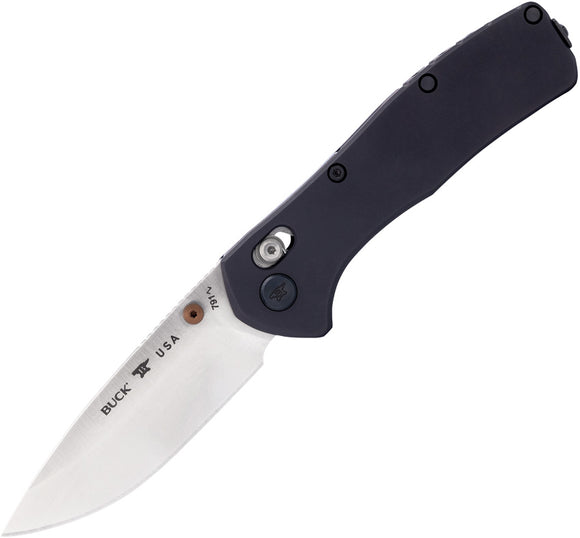 Buck Range Elite Crossbar Lock Black Aluminum Folding MagnaCut Pocket Knife 791BKS
