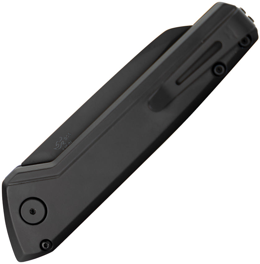 Buck Automatic Deploy Knife Button Lock Blackout Aluminum S35VN Blade ...
