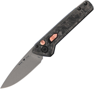 Buck Automatic Deploy Knife Button Lock 2024 Legacy Collection Carbon Fiber S45VN Blade 838CFSLE