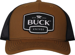 Buck Brown Logo Trucker Hat 89176