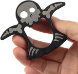Kansept Knives Flaschenöffner Geist Ghost Black Skull Titanium Bottler Opener C009A1