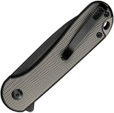 Civivi Elementum II Button Lock Gray Aluminum Folding Nitro-V Pocket Knife 18062PD1