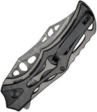 Civivi Biophase Button Lock Gray Aluminum & Carbon Fiber Folding Nitro-V Knife 23083CDS1