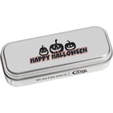 Case Cutlery Happy Halloween Copperlock White Folding Stainless Pocket Knife 10641