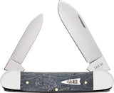 Case Cutlery Canoe Gray Birdseye Maple Folding Stainless Pocket Knife 11014