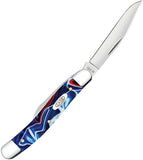 Case Cutlery Medium Jack Patriotic Kirinite Folding Stainless Pocket Knife 11225