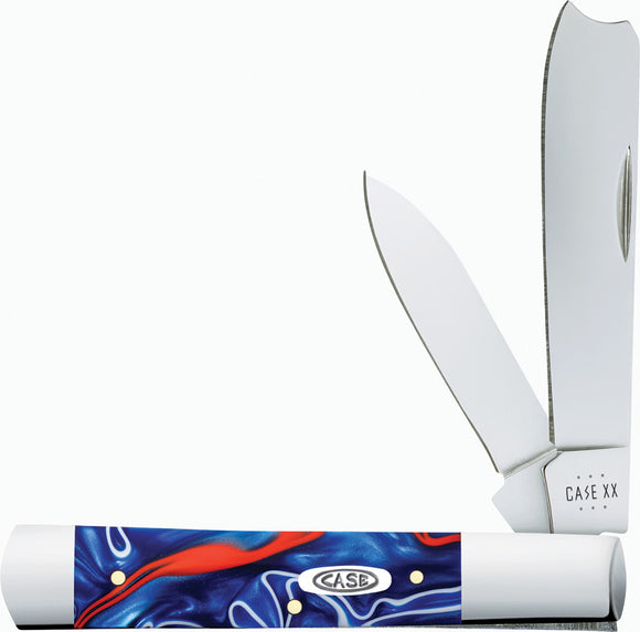 Case Cutlery Razor Jack Patriot Kirinite Folding Stainless Pocket Knife 11226