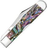 Case Cutlery Cheetah Cub Smooth Abalone Folding Pocket Knife 12040
