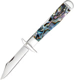 Case Cutlery Cheetah Cub Smooth Abalone Folding Pocket Knife 12040