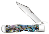 Case Cutlery Cheetah Cub Smooth Abalone Folding Pocket Knife 12040