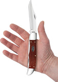 Case Cutlery Hunter Dark Red Micarta Folding Carbon Steel Pocket Knife 12274