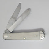 Case Cutlery Trapper Smooth Natural Folding Stainless Pocket Knife 13310
