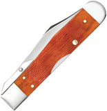 Case Cutlery Cheetah Cub Fathers Day Tequila Sunrise Bone Folding Stainless Pocket Knife 13363