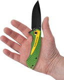 Case Cutlery John Deere TecX Linerlock Green & Yellow Folding Pocket Knife 15779