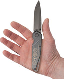 Case Cutlery Boy Scout TecX Linerlock Gray Stainless Folding Pocket Knife 18068