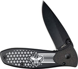 Case Cutlery BSA Tec X Linerlock Black Stainless Folding Pocket Knife 18087