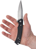 Case Cutlery Marilla Framelock Black Aluminum & G10 Folding S35VN Serrated Pocket Knife 25878