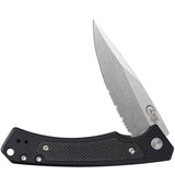 Case Cutlery Marilla Framelock Black Aluminum & G10 Folding S35VN Serrated Pocket Knife 25878