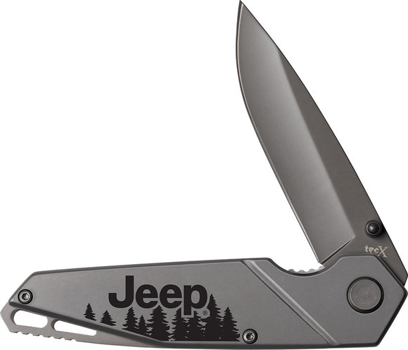 Case Cutlery Jeep TecX Linerlock Gray Stainless Folding Pocket Knife 27016