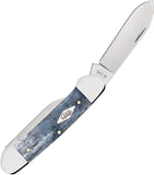 Case Cutlery Canoe Gray Smooth Bone Folding Stainless Spear & Pen Pocket Knife 34202