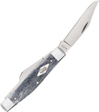 Case Cutlery Large Stockman Gray Smooth Bone Folding Stainless Pocket Knife 34203