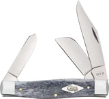 Case Cutlery Large Stockman Gray Smooth Bone Folding Stainless Pocket Knife 34203